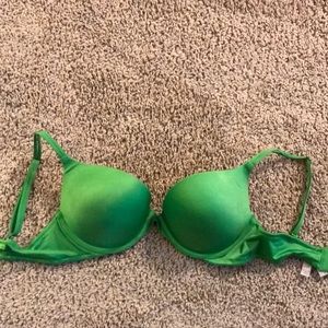 green sexy push up bra from Victoria’s Secret